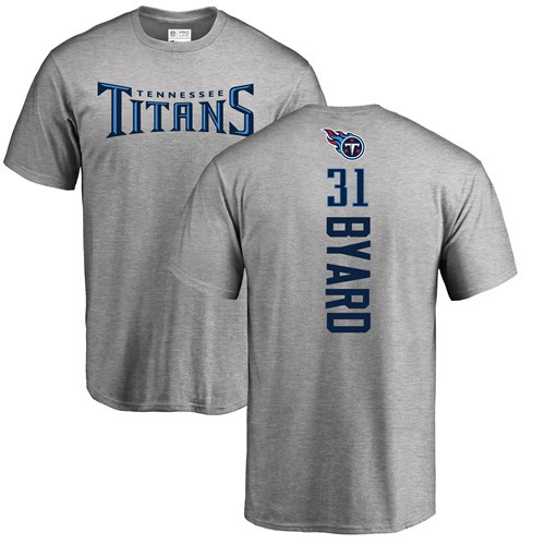 Tennessee Titans Men Ash Kevin Byard Backer NFL Football #31 T Shirt